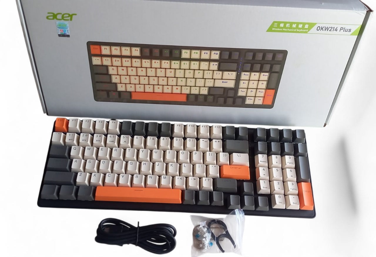 Clavier Mécanique Sans Fil JK98 (OKW214) Acer - Switchs Bleus