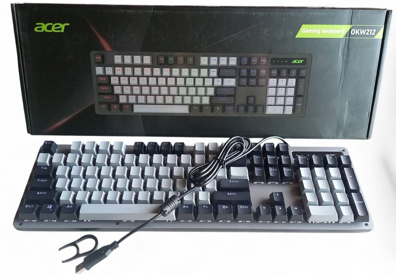 Clavier Mécanique Filaire JK104 Acer - Noir