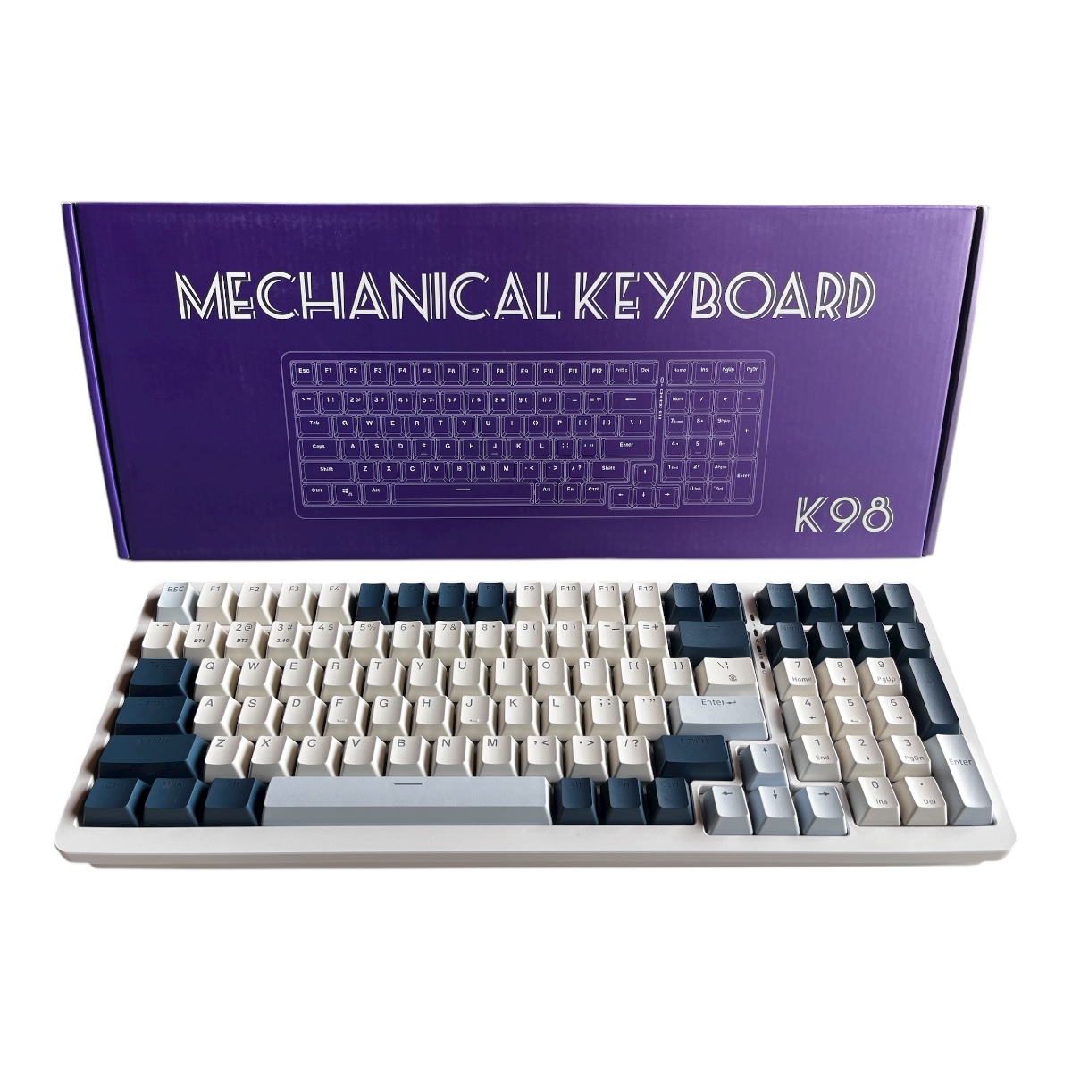 Clavier Mécanique Sans Fil JK98 (OKW214) - Switchs OUTEMU Brown