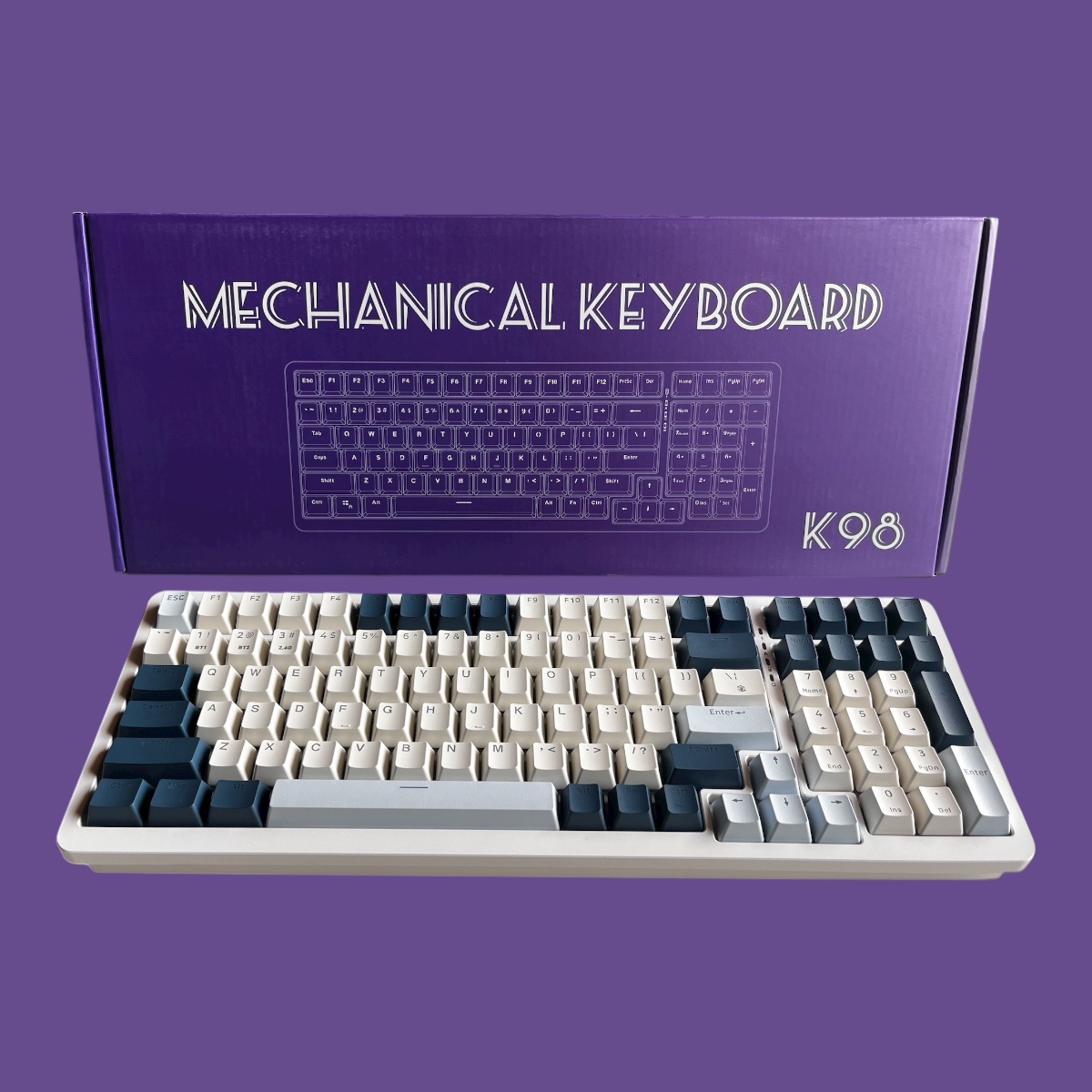 Clavier Mécanique Sans Fil JK98 (OKW214) - Switchs OUTEMU Brown
