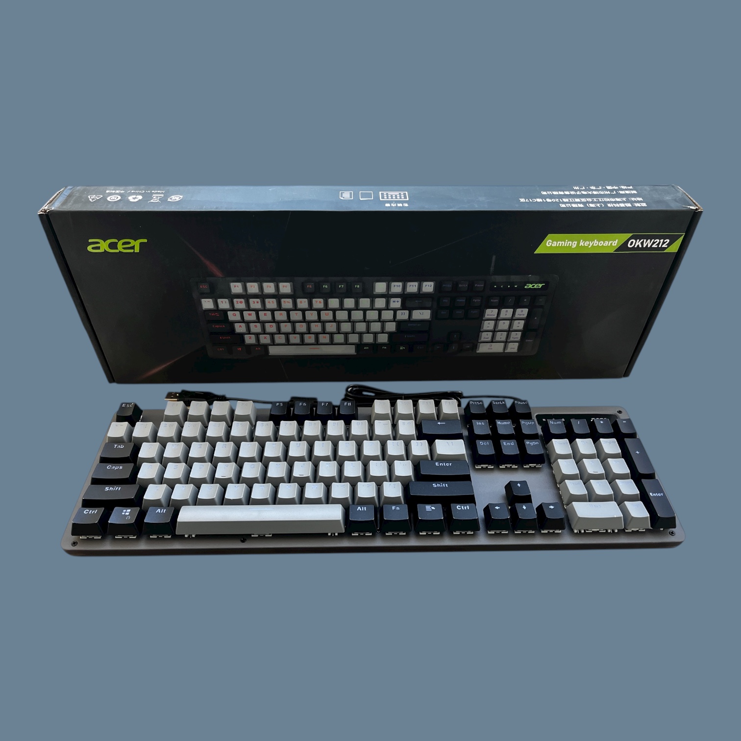 Clavier Mécanique Filaire JK104 Acer - Noir