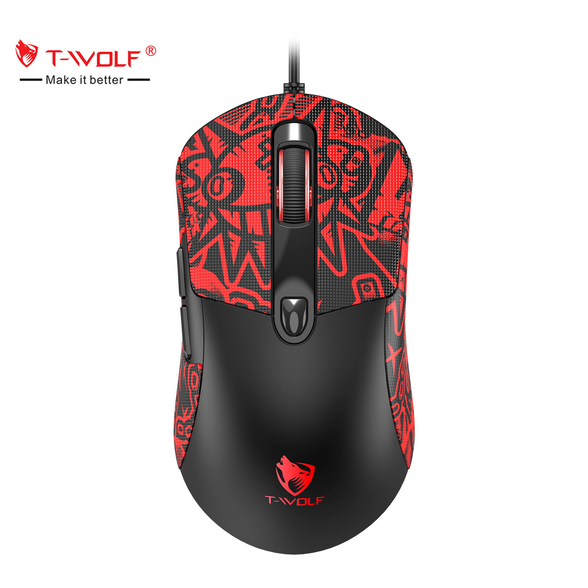 T-WOLF G550 Wired Gaming Mouse product image | Njamala Store