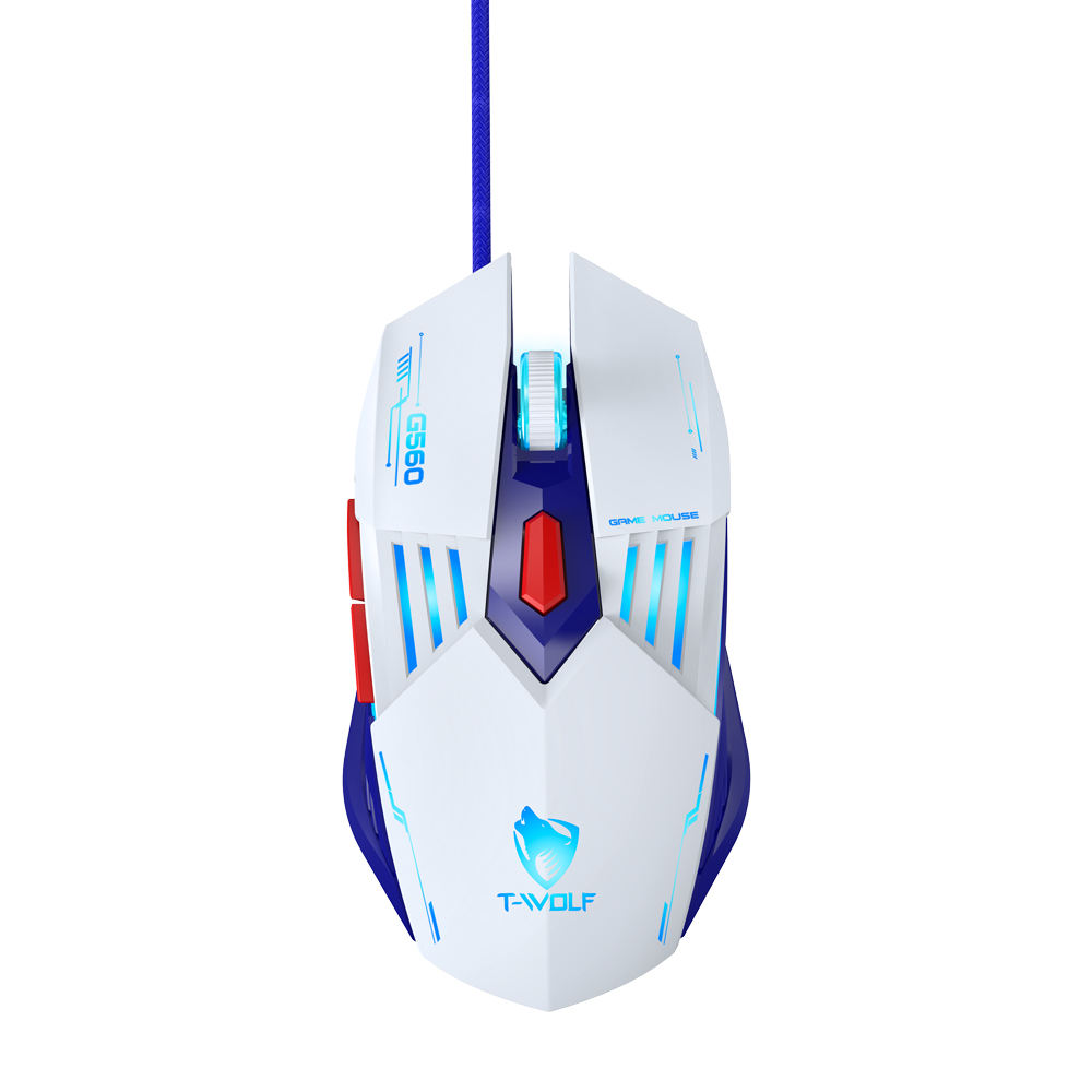 T-WOLF G560 6D Optical RGB Gaming Mouse product image | Njamala Store